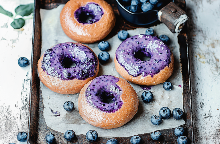 Freshly picked blueberries in a rustic bowl with tips on how to increase blueberry flavor naturally.